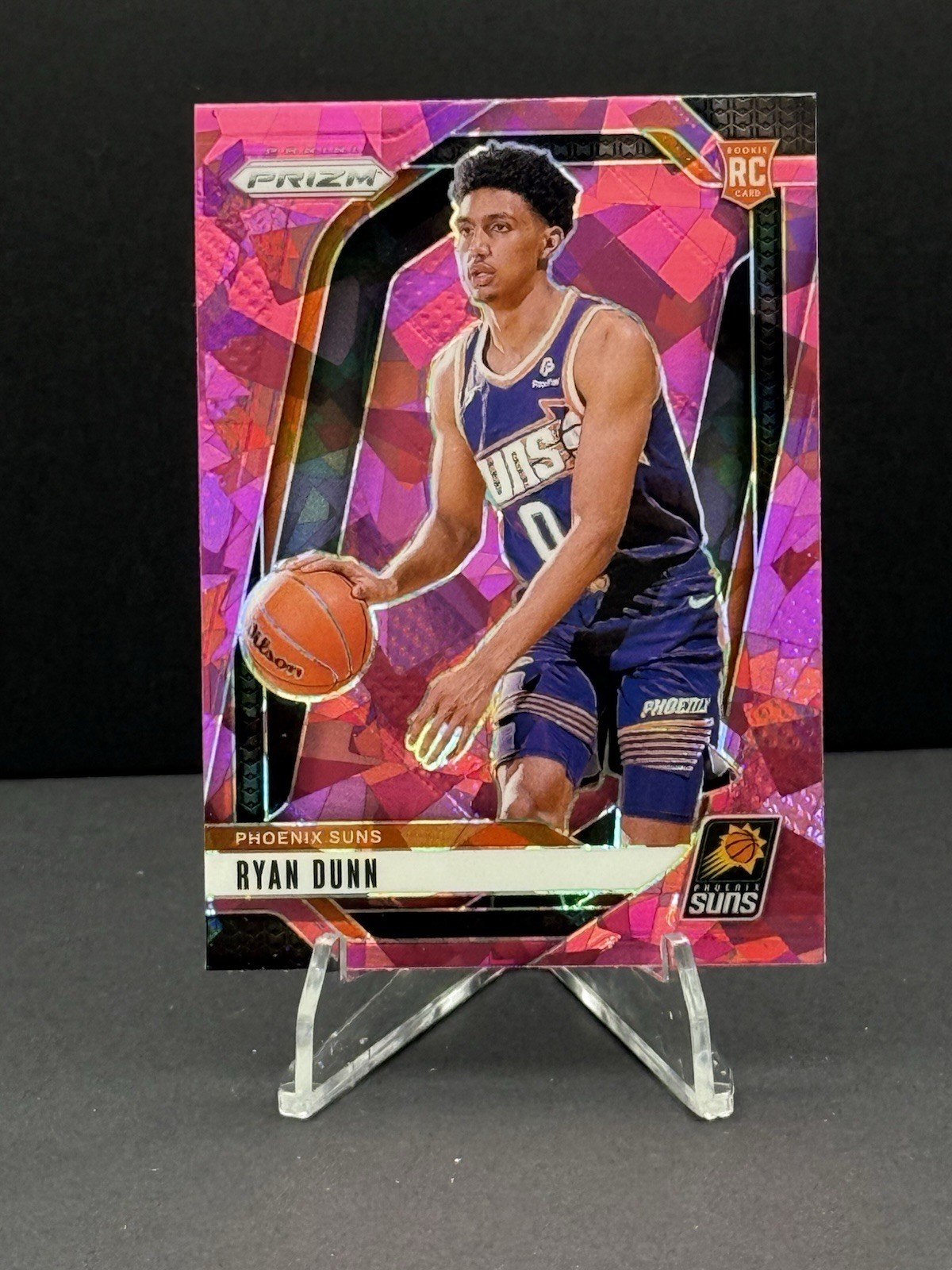 2024-25 Panini Prizm - Ryan Dunn #258 Pink Ice Prizm (RC)