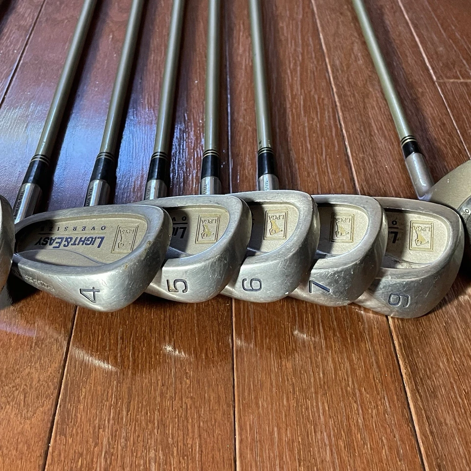 Square Two Light & Easy Oversize RH Ladies Golf Clubs 8pc Set  3-4-5-6-7-9-SW-PW - Image 4 of 4