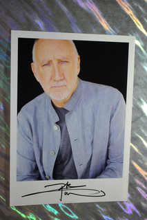 Pete Townshend (The Who Co Founder Songwriter) Signed Photo