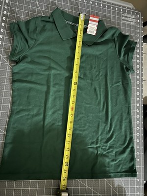 Blouse for Girls Color Green Short Sleeve