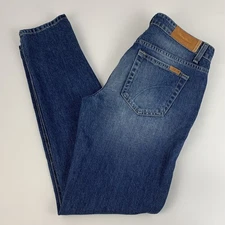 Joe's Jeans Straight Ankle Women's W28 Distressed Dark Wash Vintage Reserve