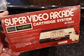 Vintage Mattel Intellivision SEARS SUPER ARCADE Electronic Video Game CONSOLE