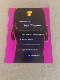 Sega CD System Promo 8 Page Print Advertisement Ad 1993