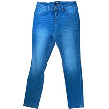 D. Jeans Women's Blue High-Rise Skinny Denim Pants Size 12