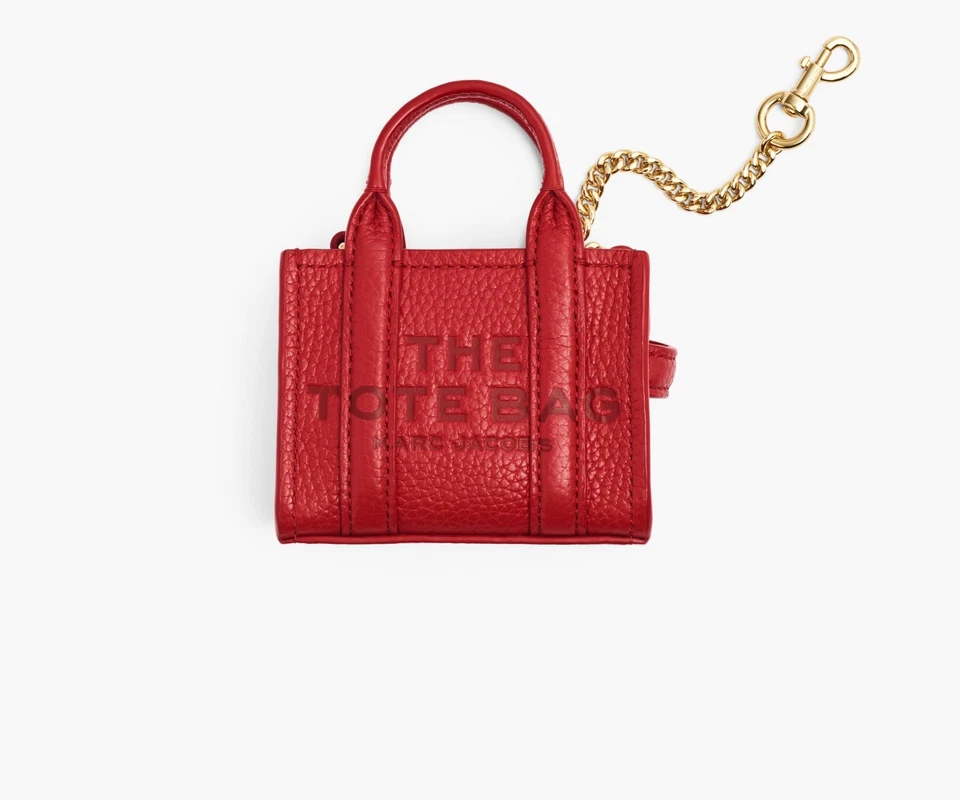 Bolso de Mano Marc Jacobs The Nano Charm en Rojo Verdadero Foto 2 de 4