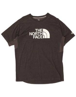 The North Face Herren Grafik T-Shirt Oberteil Large Grau TN02