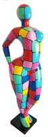 Abstrakte Deko Figur Statue Skulptur 130Cm Figuren Statuen Skulpturen Neu(N113A)