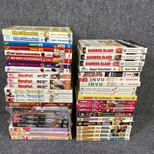 40+ Manga Mixed Lot English My Hero Academia Neon Genesis Evangelion Naruto VGC
