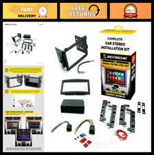 Complete Double/Single DIN Stereo Installation Kit for 2006-2017 GM Vehicles - N