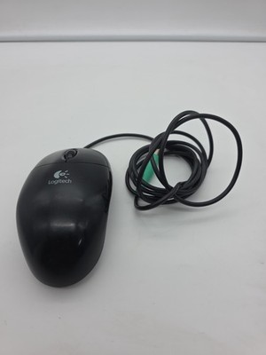 LOGITECH M-SBF96 - PS/2 Optical Mouse - 3 Buttons + BLACK WORKING Wheel