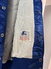 Vintage 80s Starter NFL Denver Broncos Blue Satin Snap Jacket Size L — photo 5