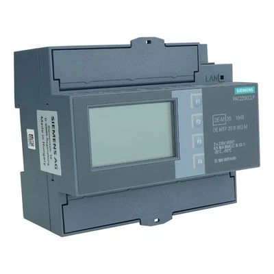 Siemens SENTRON PAC2200CLP Messgeräte Energiemonitoring 7KM2200-2EA40-1JB1 6824 - Bild 1 von 4