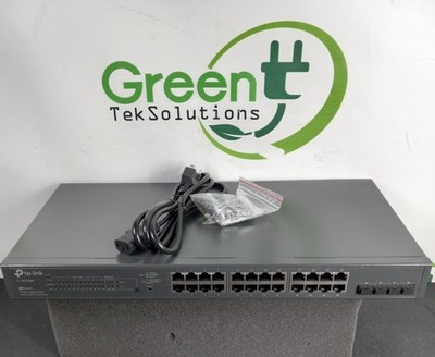 TP-Link TL-SG2428P JetStream 28-Port Gigabit Smart Switch with 24-Port PoE