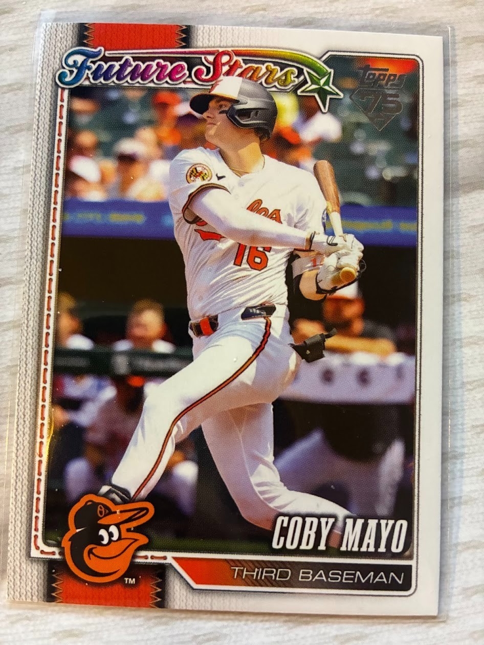 2026 Topps Series 1 Coby Mayo Future Stars #72