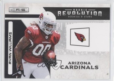 2011 Panini Rookies & Stars Rookie Revolution Black 4/100 Ryan Williams RC y0i