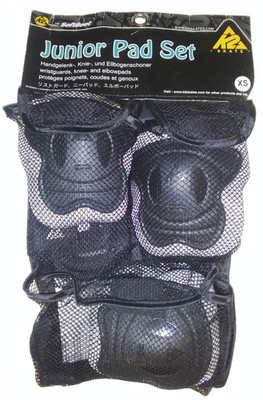 K2 Junior Pad Set 6-Piece XS Kids Knee Elbow Wrist Guard Inline Skate Protection