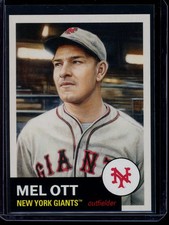 Mel Ott Baseball Cards and Autographed Memorabilia Guide 10