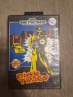Dick Tracy (Sega Genesis, 1990) Authentic Complete CIB