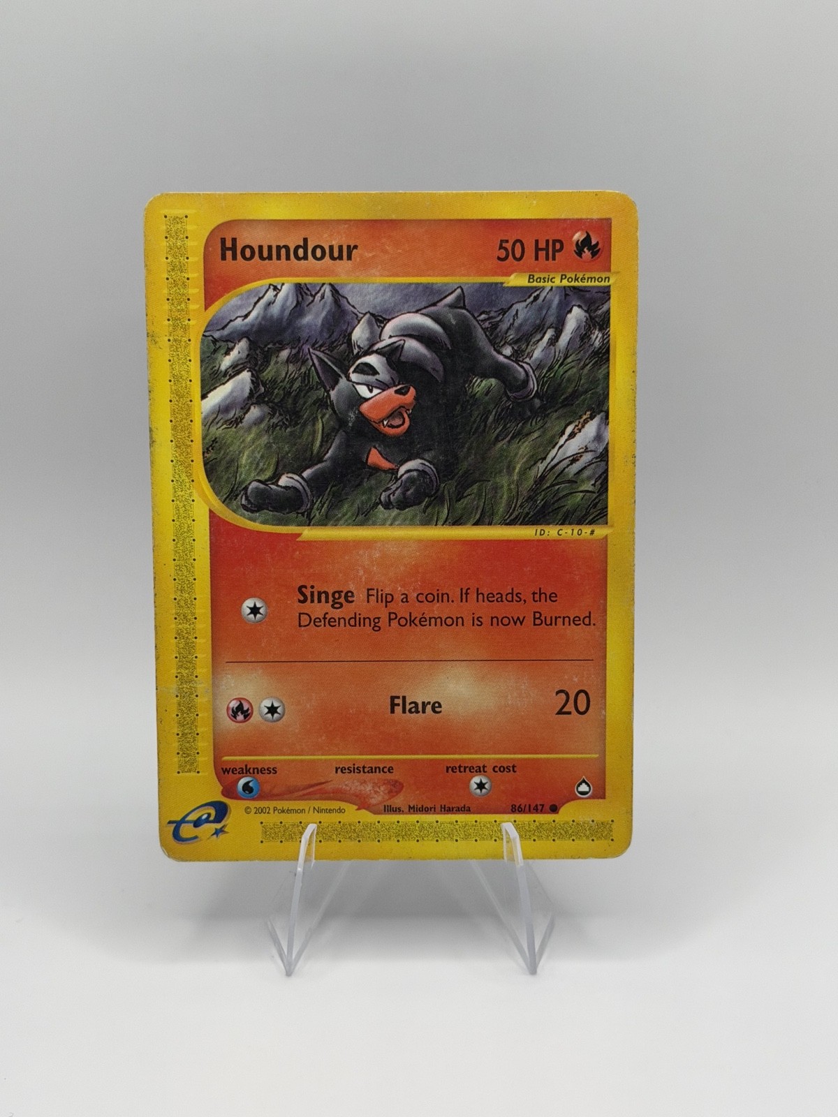 Houndour 086/147 Aquapolis Regular