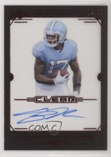 2019 Leaf Trinity Clear Auto Red /25 Anthony Ratliff-Williams #CA-ARW Auto s6o