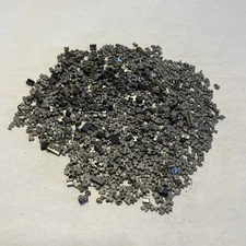 Antique Printing Press Type-Set Letter-Press Metal Alphabet Numbers Punctuation