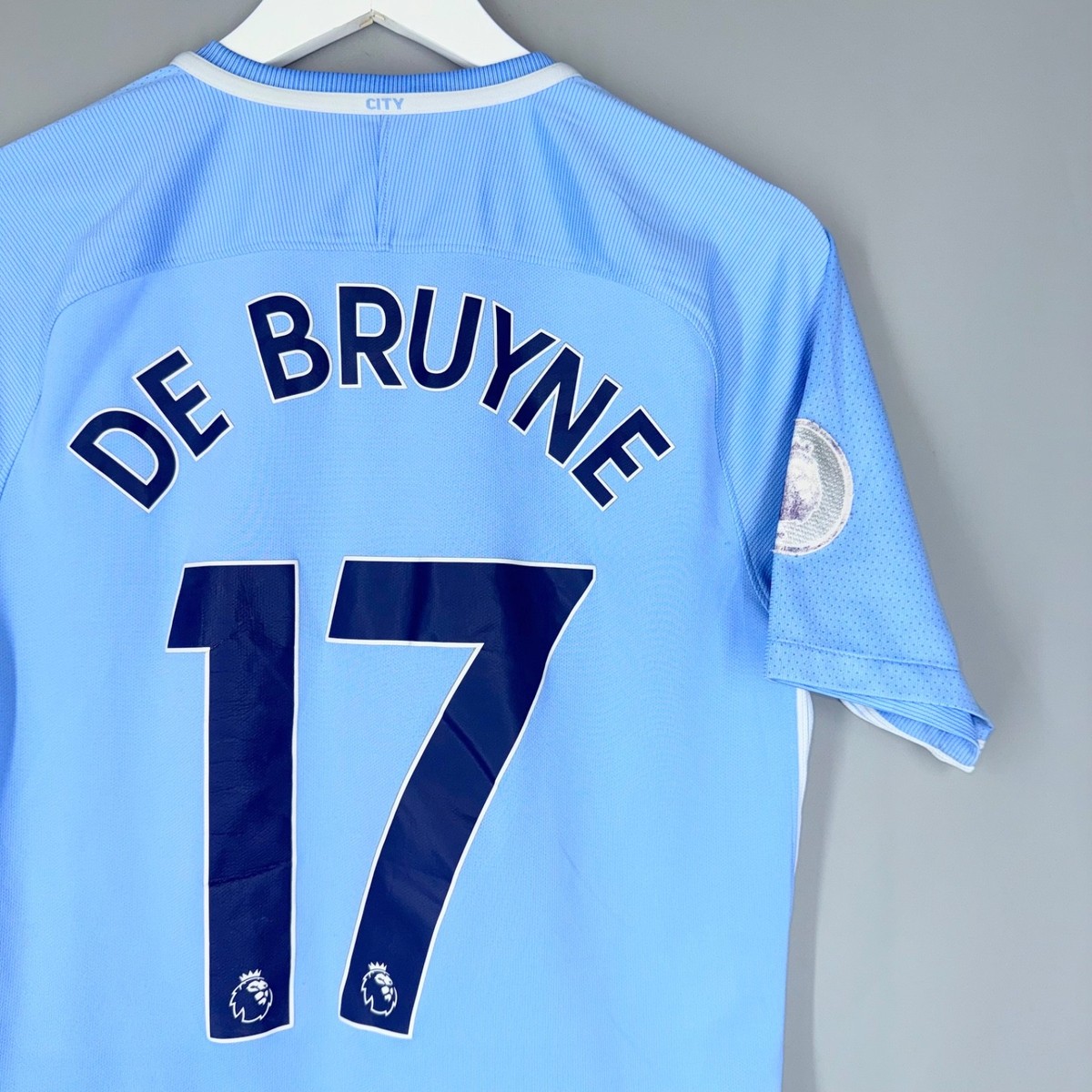 MANCHESTER CITY HOME 2016 - 2017 SOCCER JERSEY FOOTBALL SHIRT NIKE