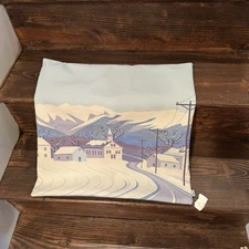 Macodesign Poland Winter Pillow Cushion Cover made in Poland 20"  Without pillow