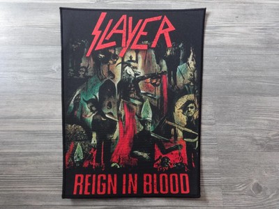 Slayer Patch Backpatch Back Patch Thrash Metal Venom Sodom Vektor Exodus Risk *