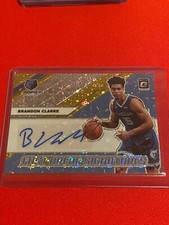 19-20 Optic Fast Break Brandon Clarke Rc  Signatures Gold #5/10