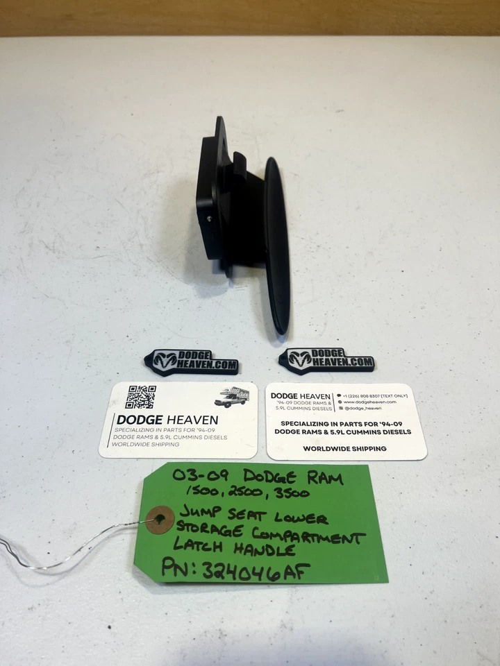 OEM Mopar 2003-2009 Dodge Ram consola central pestillo/mango de almacenamiento inferior Foto 3 de 4