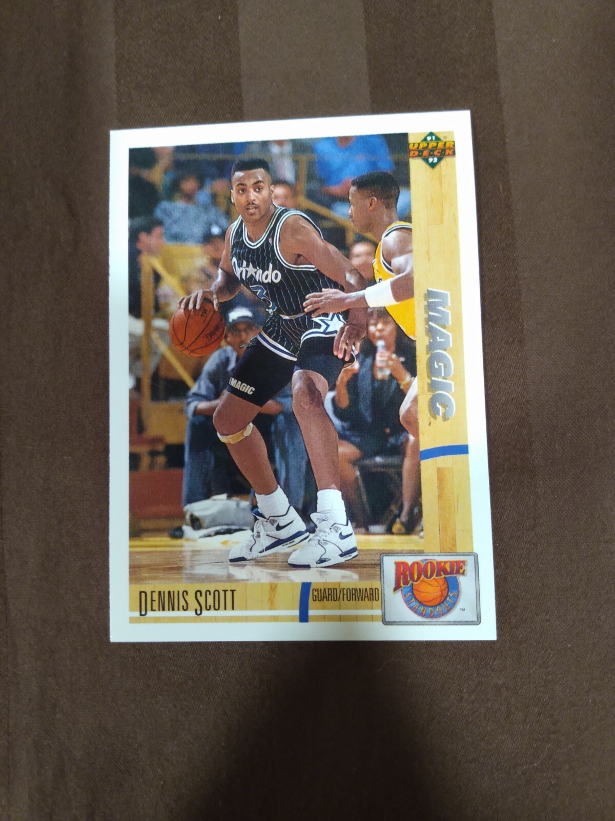1991-92 Upper Deck Rookie Standouts Magic Basketball Card #R2 Dennis Scott