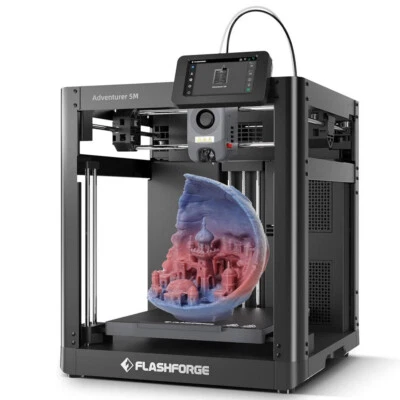 FLASHFORGE 3D Printer Adventurer 5M Core XY Max 600mm/s Printing Auto Leveling - image 1 of 4