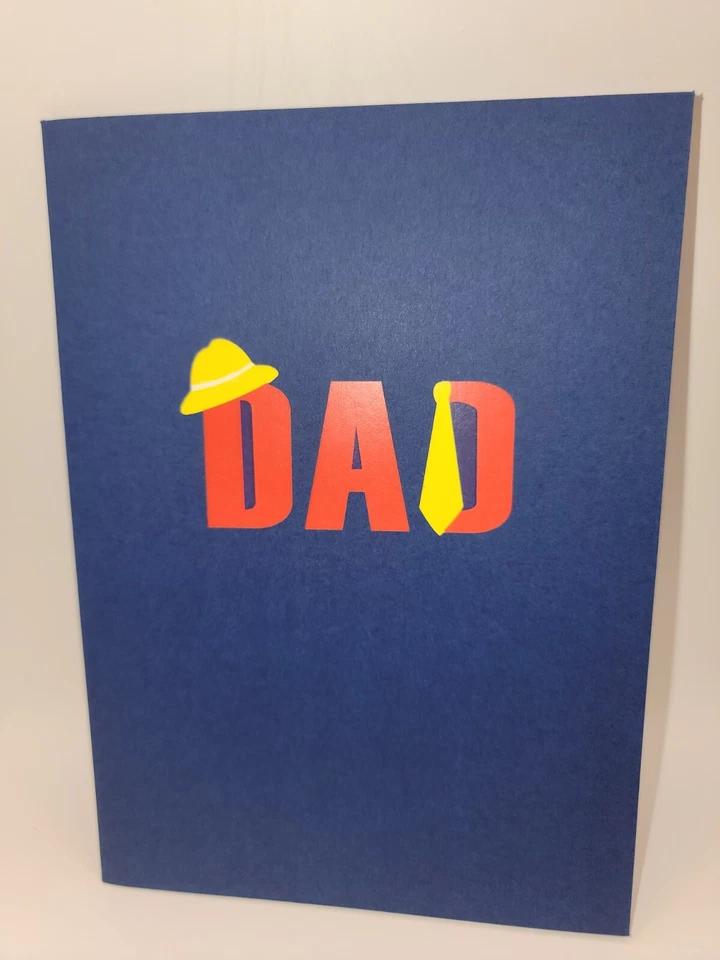Pop Up Happy Fathers Day Greeting Card  #82 - Image 3 of 4