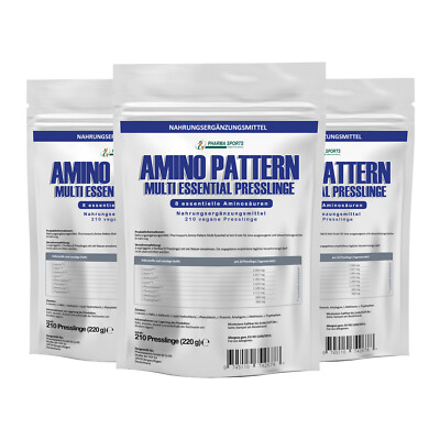 Amino Pattern Multi Essential Aminosäuren - 630 vegane Presslinge / Tabletten