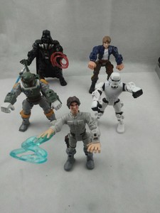 LFL Hasbro Star Wars Interchangeable Jointed Action Figures 6