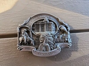 Wyoming Centennial Belt Buckle | eBay display picture 2