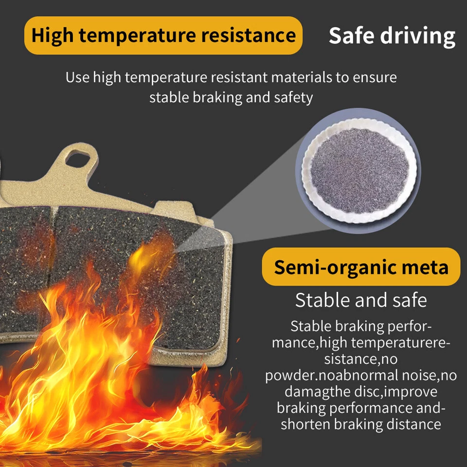 Pastillas de freno delanteras traseras XV1900 Raider S 08-2015 para Yamaha Raider SCL 1900 2012-14 Foto 2 de 4