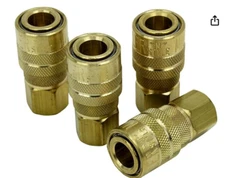 Milton S-715-4 1/4" FNPT M Style Coupler - Pack of 4 S-715-4