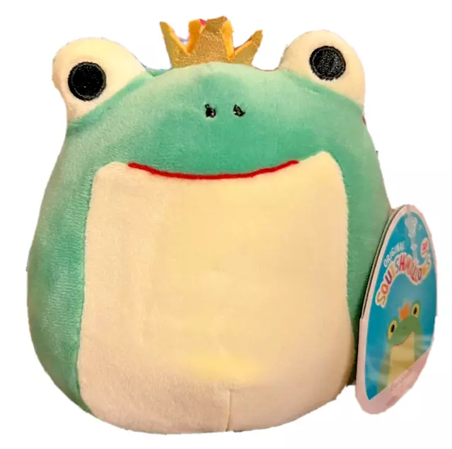 Squishmallows Baratelli Frog Prince 5 Plush, Green Frog, Walgreens  Exclusive