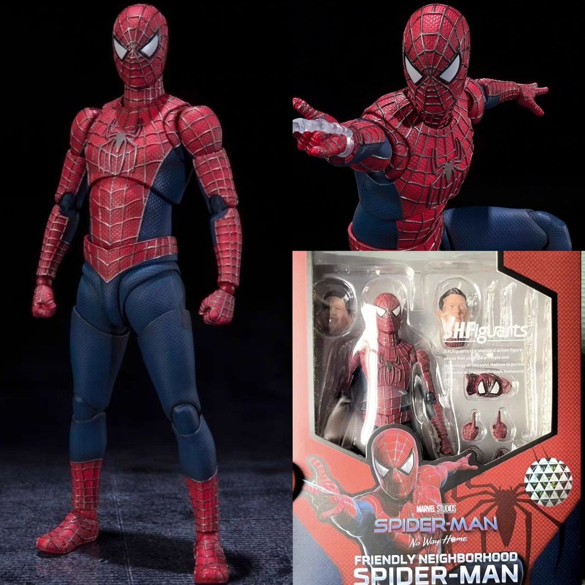 New SHF No Way Home The Friendly Neighborhood Spider-Man 6in