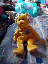 Ty Beanie Babies November The  Birthday Bear, Small Plush Soft Toy, BNWT