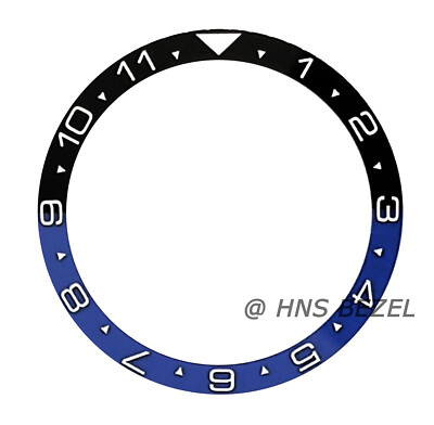 BATMAN CERAMIC BEZEL INSERT FOR SEIKO 6105 8110 7002 6309 7S26 0020 6306 SKX007 