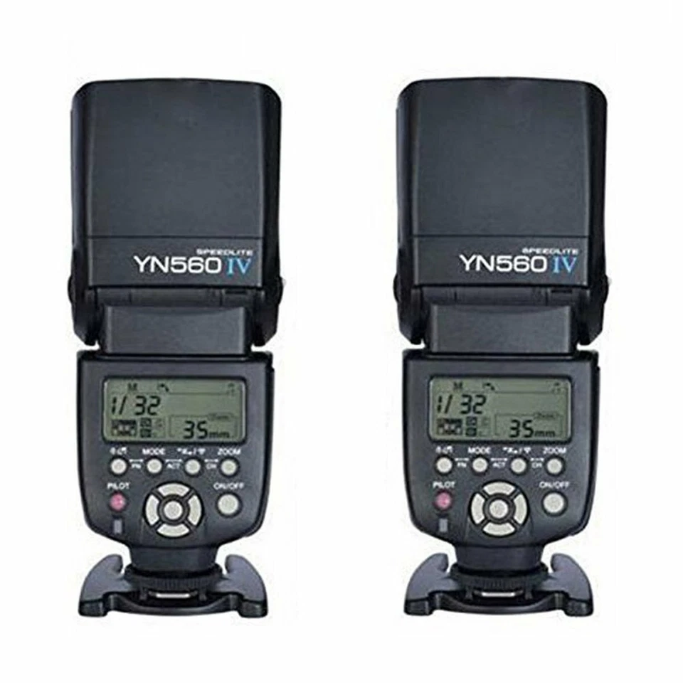 YONGNUO 2X YN560 IV Flash Speedlite YN560 TXII Trigger for Nikon Kit Photography - Image 3 of 4