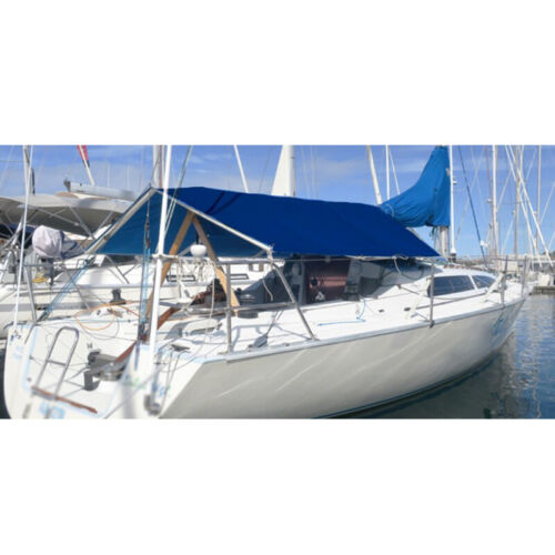 Sail Boat Boom Tent Awning Canopy Sailboats Shelter For Outdoor Camping RV Yacht - Foto 4 di 16