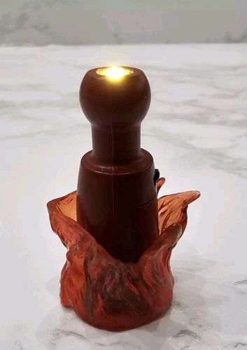 Hot Toys TMS005 Ghost Rider 1/6 cuello fuego + luz para cabeza de figura solamente. Escudo 
