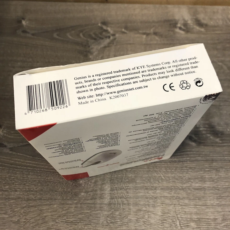 Vintage New In Box Genius NetMouse Wired Mouse Magic Button MD-6 Pin PS/2 Port - Image 3 of 4