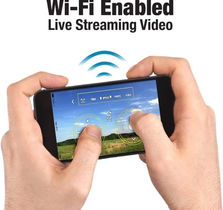 Protocol Air Terracopter EVO RC Car Drone with Camera Wifi Live Streaming NIB - Image 4 of 4