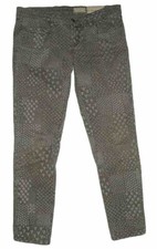 Women's ALL SAINTS "DAITO" BRODIE Low Rise Cropped Zip Ankle Skinny Jeans 28