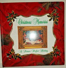 1998 Christmas Memories A Picture Perfect Holiday Photo Scrapbook Hardcover Book