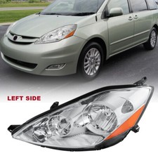 Amber Reflector Front Headlight Assembly For Toyota Sienna 2006-2010 Driver Side Amber Reflector Front Headlight Assembly For Toyota Sienna 2006-2010 Driver Side